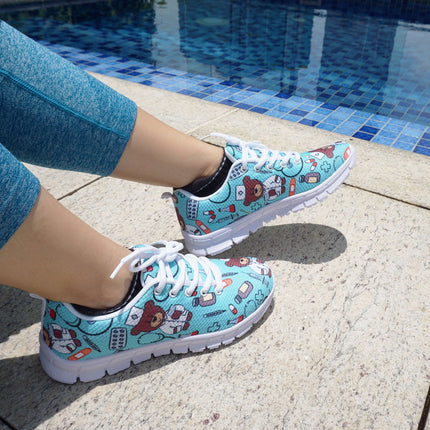 Bear Nurse Sneakers Light Blue