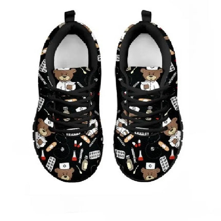 Bear Nurse Sneakers Black