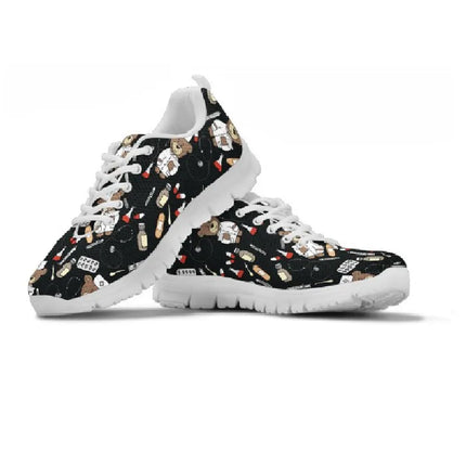 Bear Nurse Sneakers Black
