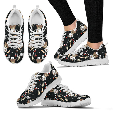 Bear Nurse Sneakers Black