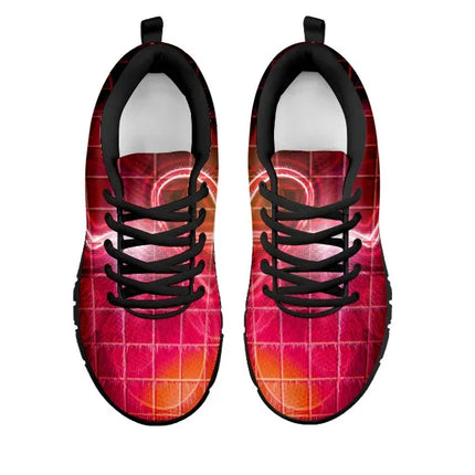 Electric EKG / Heart Sneakers