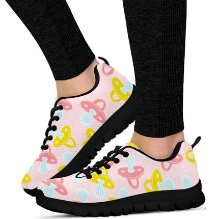 Light Pink Sneakers 13 With Pacifier Symbol